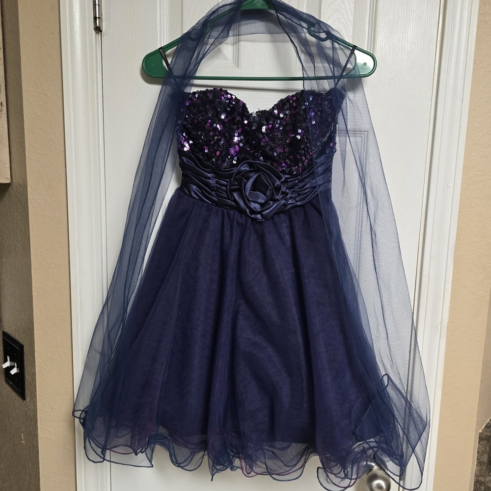 Xtraordinary Dress Prom/Pageant Homecoming Purple Size 5 Juniors